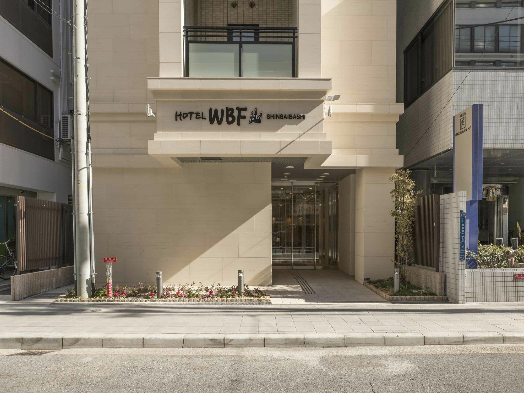 Hotel Wbf Shinsaibashi Osaka Ngoại thất bức ảnh